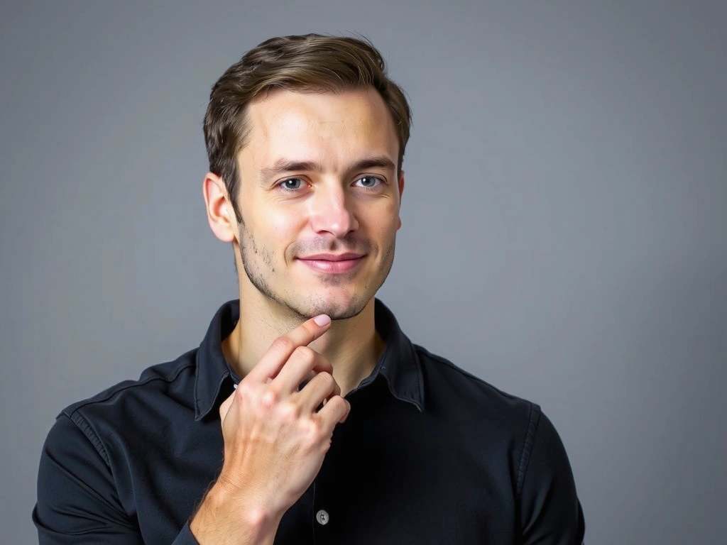 Professional portrait of a confident man with a thoughtful expression, representing a quality assurance manager or operations lead.